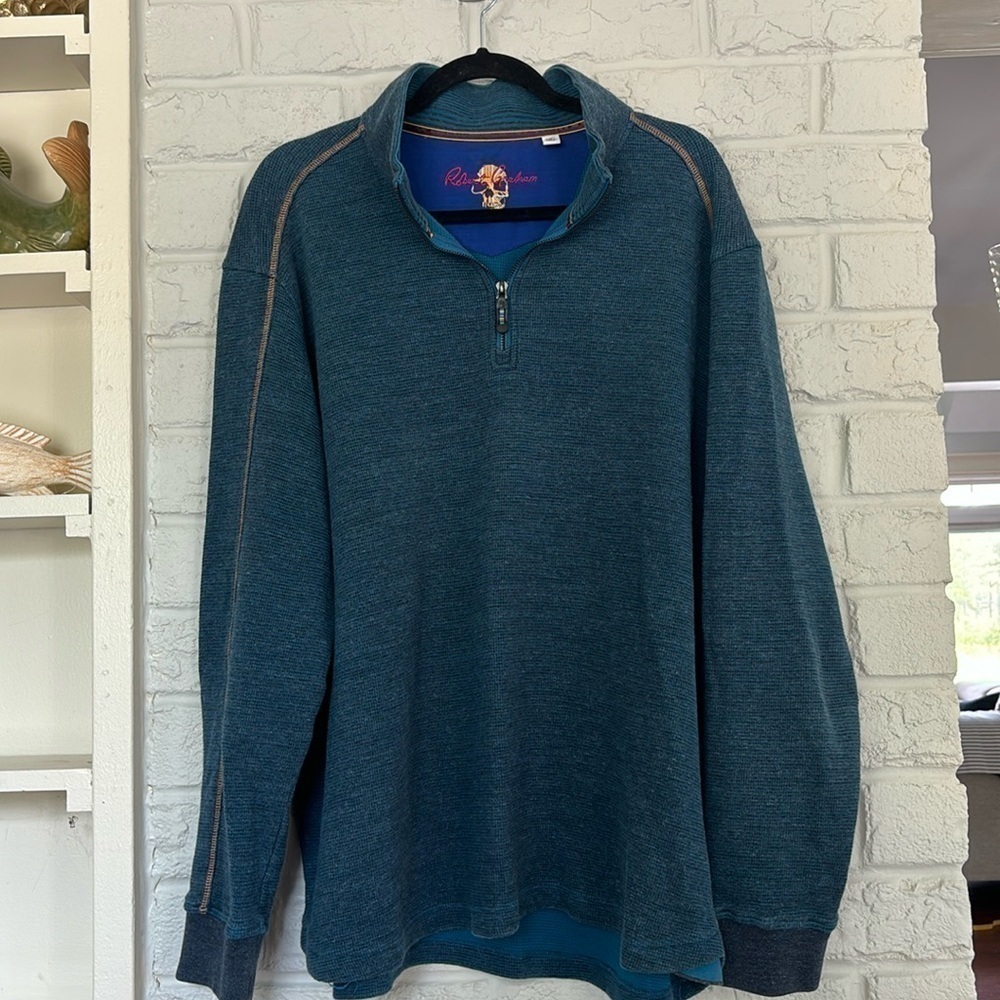 Robert Graham Front Zip Pullover Size 2XL